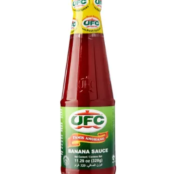 UFC Banana Sauce Reg   UFC香蕉酱常规装 320g