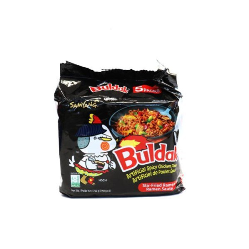 SY-Artificial Spicy Chicken Flavor Ramen Original 三养辣鸡肉拌面原味（黑）