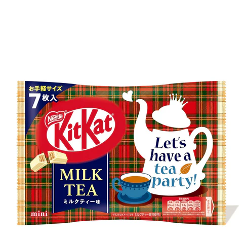 Kit Kat (Japan): Milk Tea 日本雀巢奶茶味 巧克力涂层威化饼干 