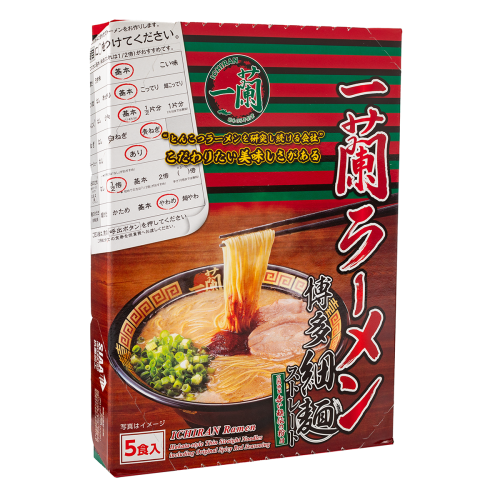 ICHIRAN Ichiran Ramen Hakata Somen Boiled Noodles ICHIRAN一兰拉面日式博多细面 