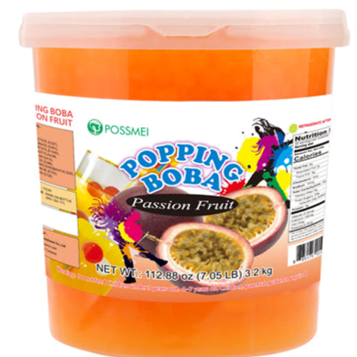 POPPING BOBA PASSION FRUIT 爆珠波霸百香果  