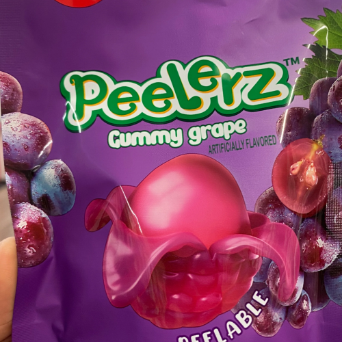 Peelerz Amos Peelerz Gummy Grape Flavored 阿莫斯  葡萄味软糖 85g 85g*24