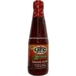 UFC Banana Sauce Hot   UFC香蕉酱辣味 550g