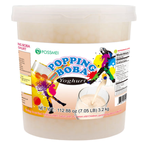 POPPING BOBA YOGURT 爆珠波霸酸奶