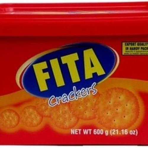 MYS FITA CRACKERS IN PLASTIC TUB   MYS FITA 塑料桶装饼干