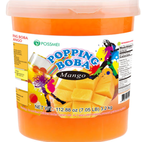 POPPING BOBA MANGO 爆珠波霸芒果     